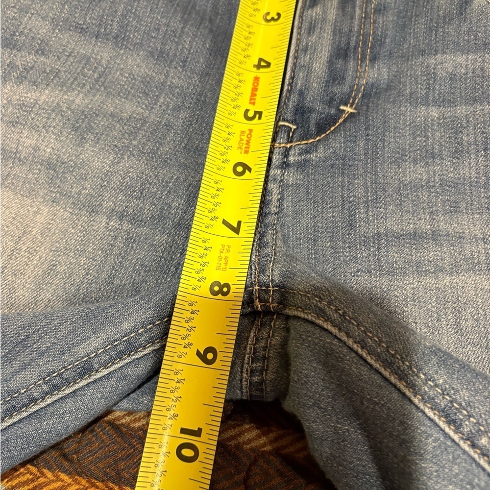 White House Black Market The Girlfriend Jeans Size 2 Skinny Stretch Distressed - Picture 9 of 11